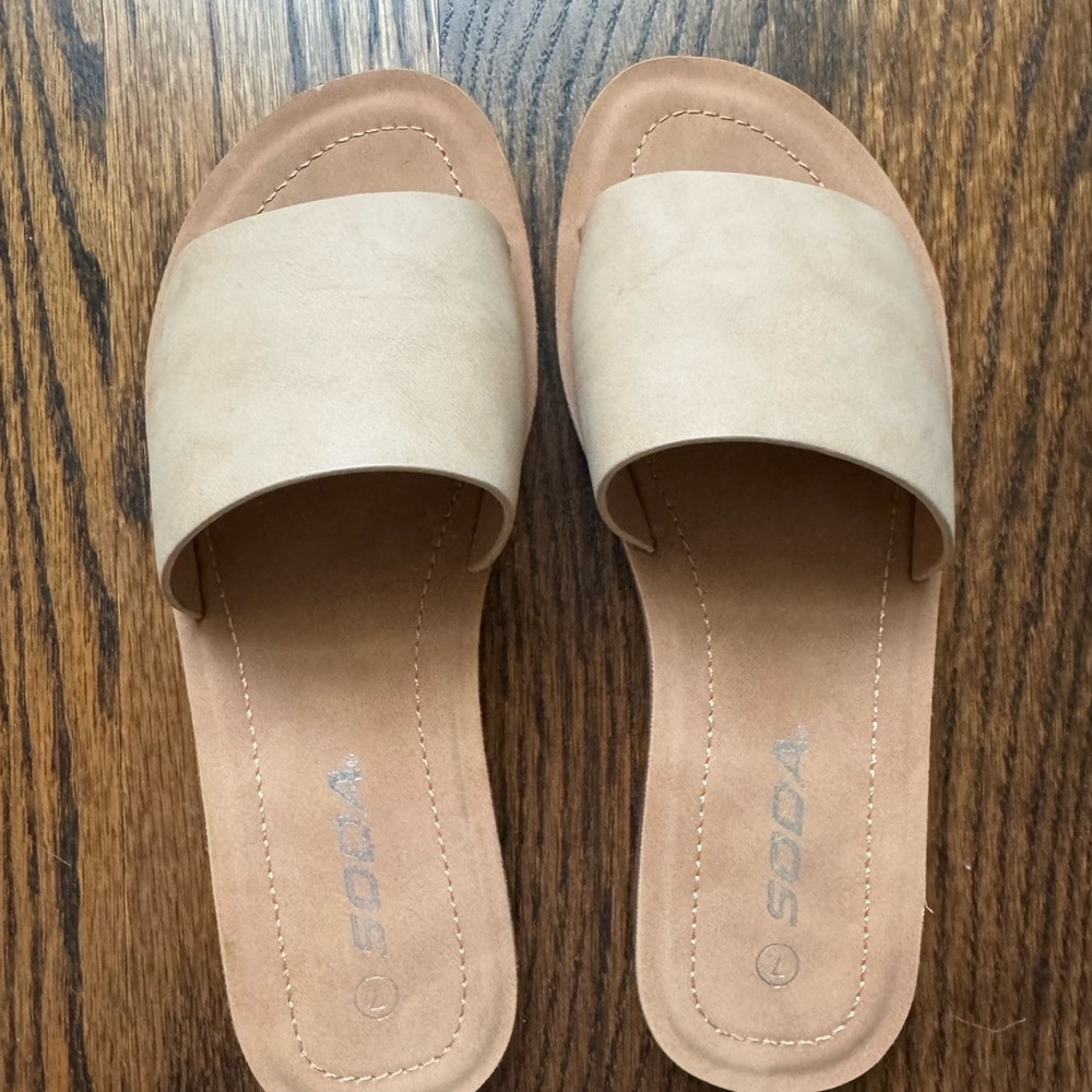 Tan Sandals